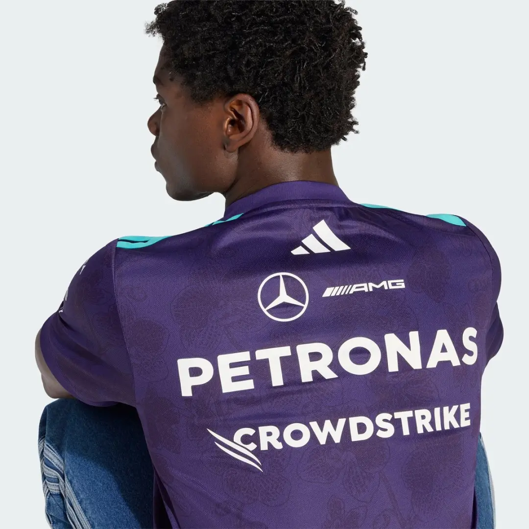 Adidas Performance AMG Petronas F1 Vanda Bloom Shirt - S - Paars