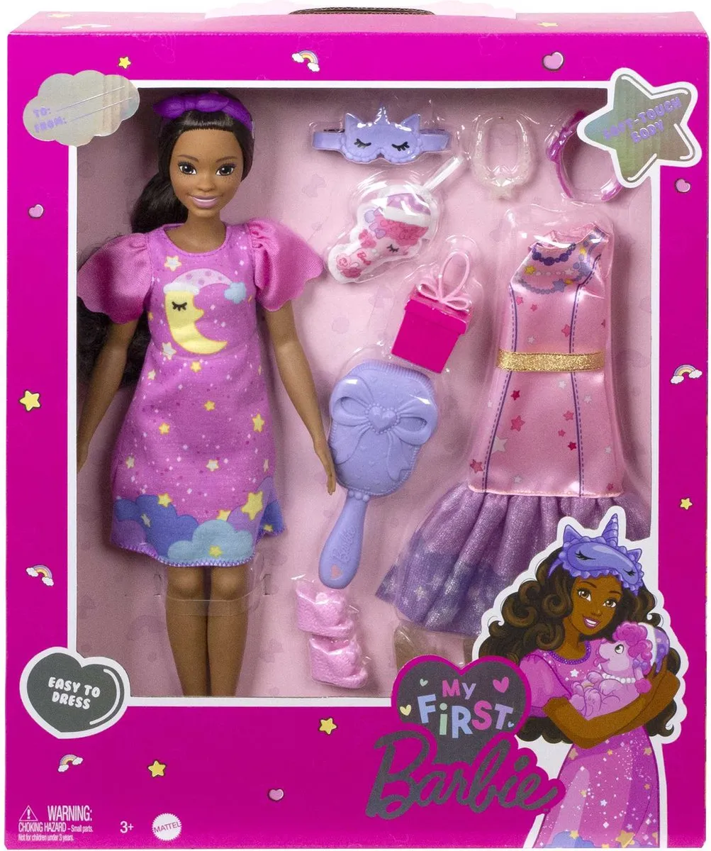 Barbie My First Pop HMM67 - Roze jurk