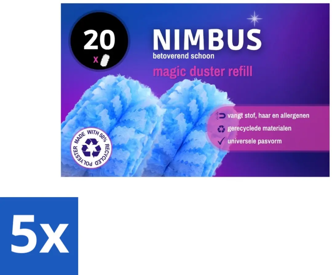 Nimbus Magic Duster Navulling 20 Stuks