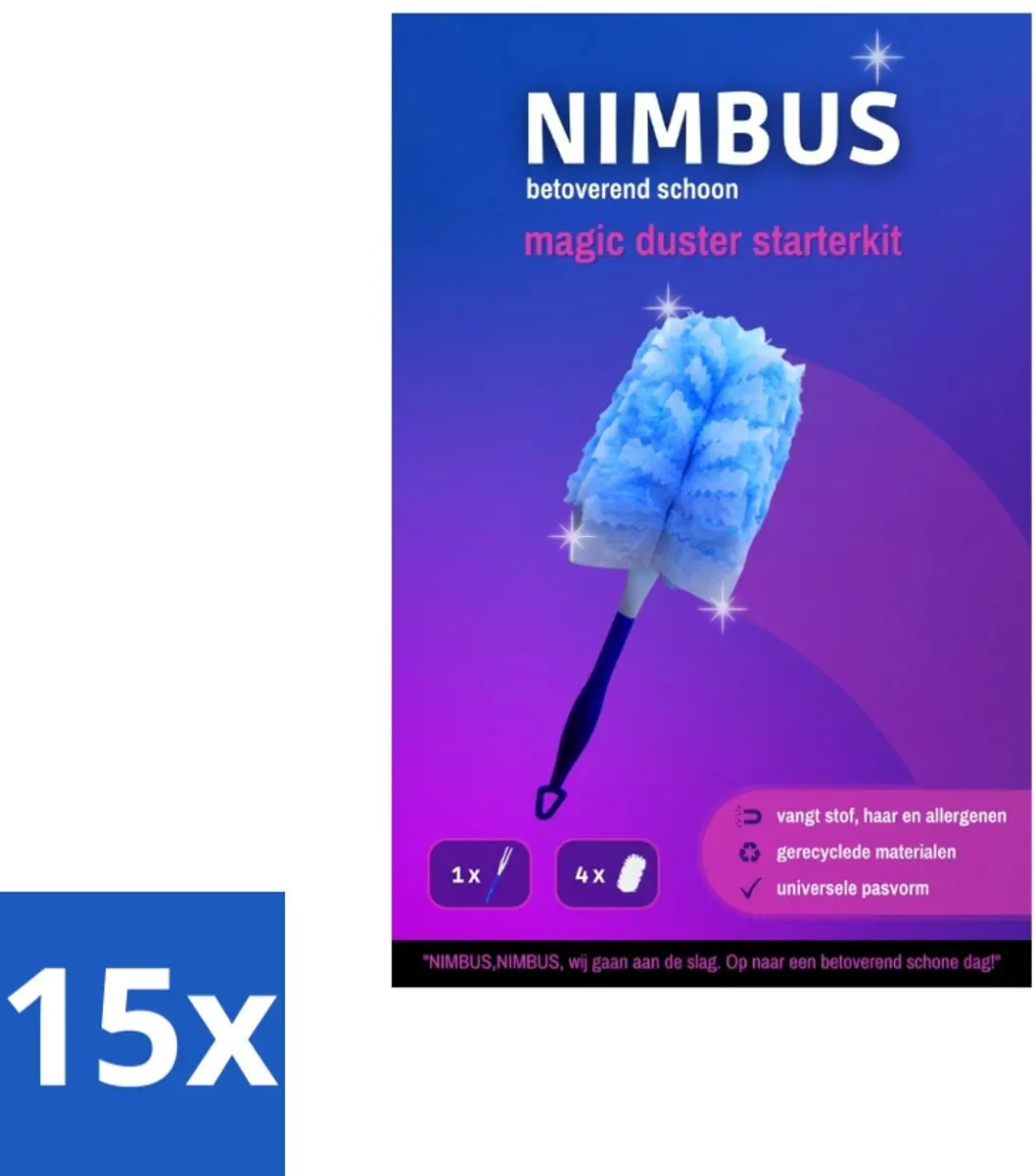 Nimbus Magic Duster Starterkit 15 Stuks