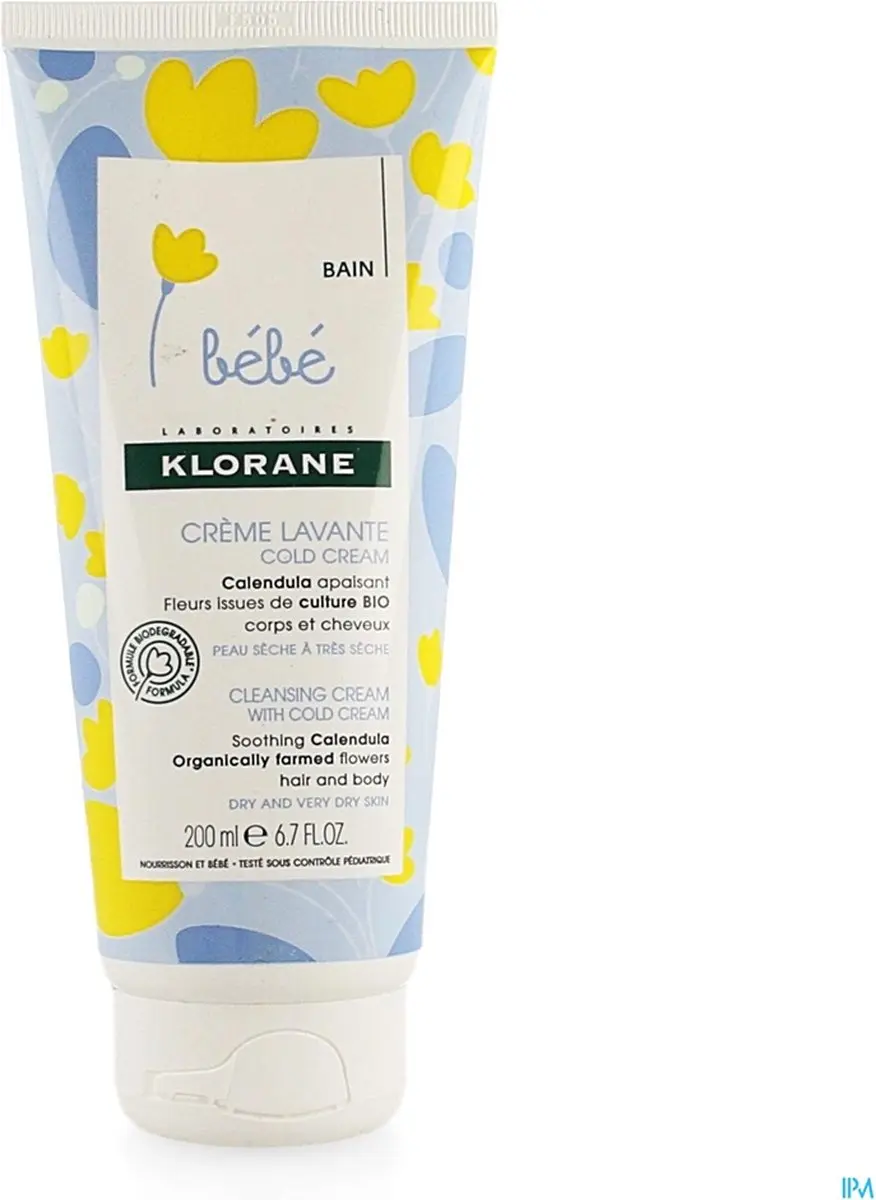 Klorane Bébé Crème Lavante 500ml