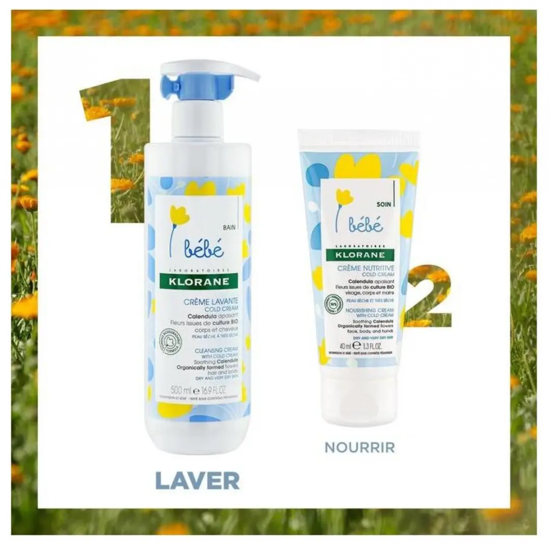 Klorane Bébé Crème Lavante 500ml