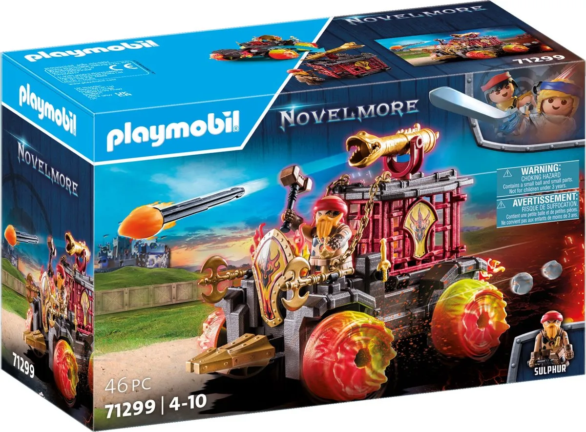 Playmobil Novelmore Burnham Raiders Vuurgevechtwagen 71299