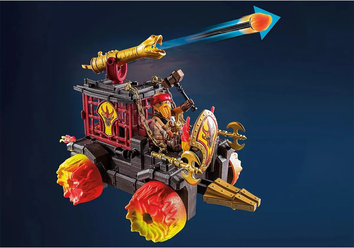 Playmobil Novelmore Burnham Raiders Vuurgevechtwagen 71299 - Meerkleurig