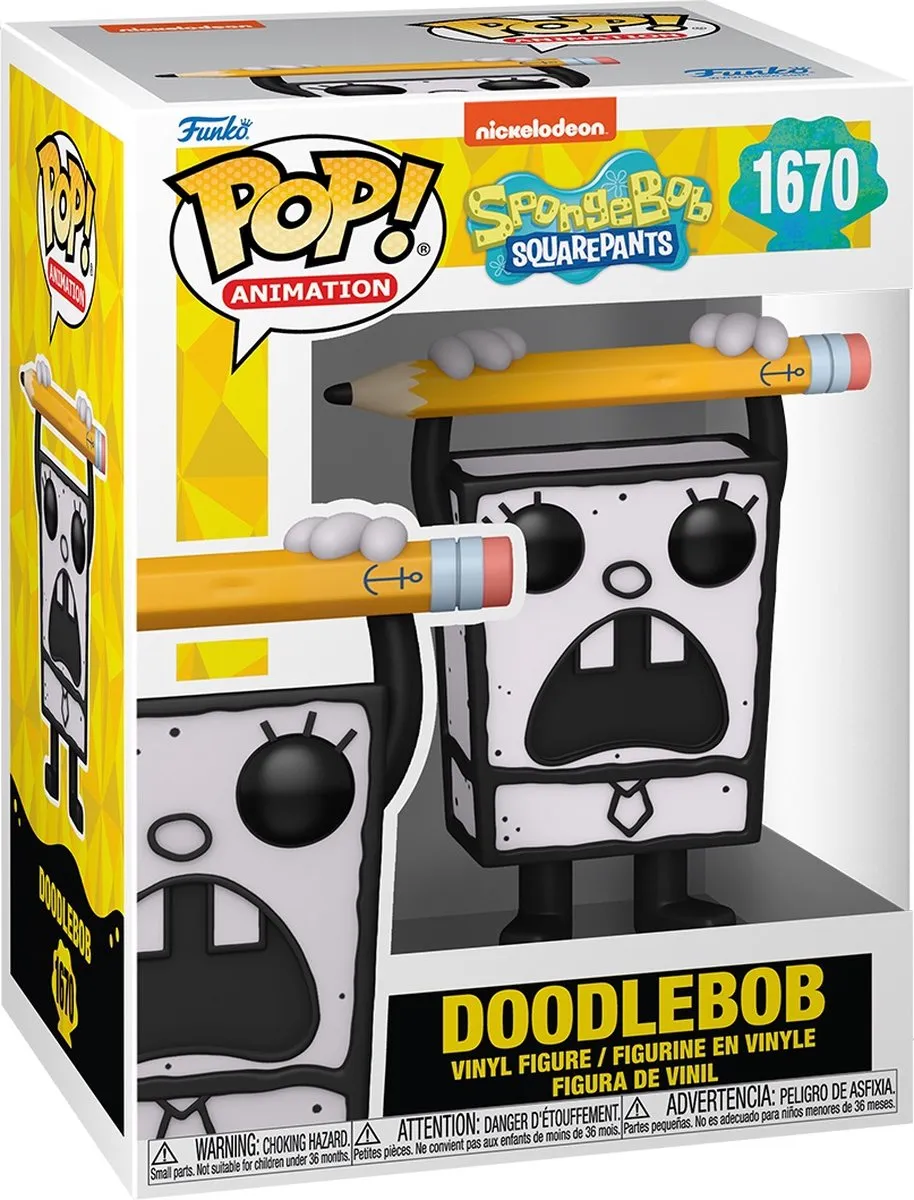 Funko Pop! Spongebob Doodlebob #1670 - afbeelding 3 van 4