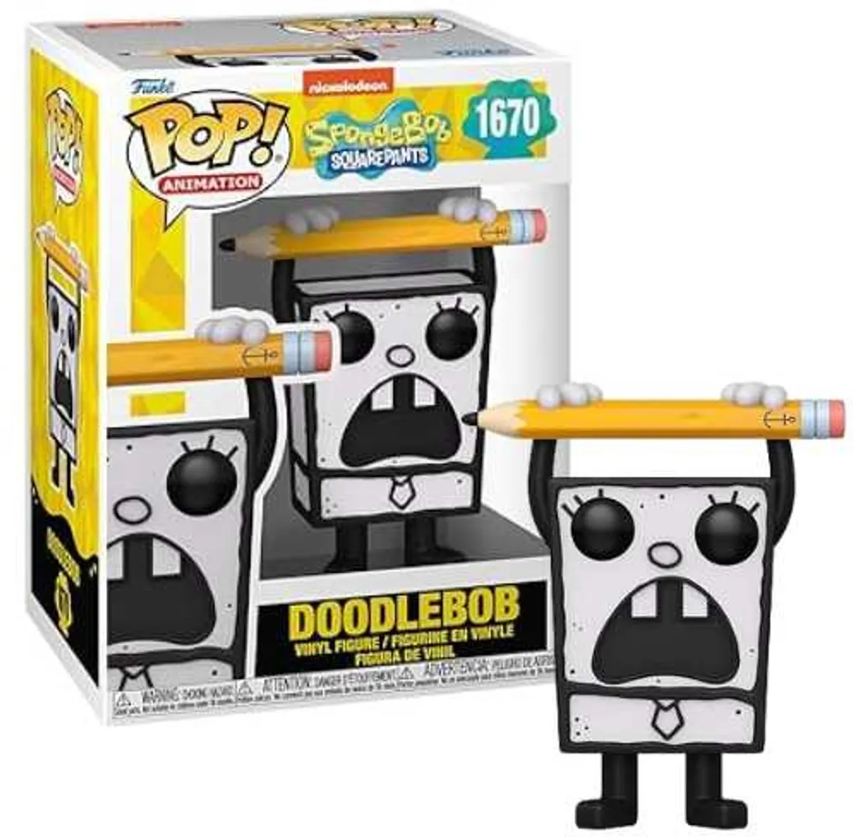Funko Pop! Spongebob Doodlebob #1670 - afbeelding 4 van 4