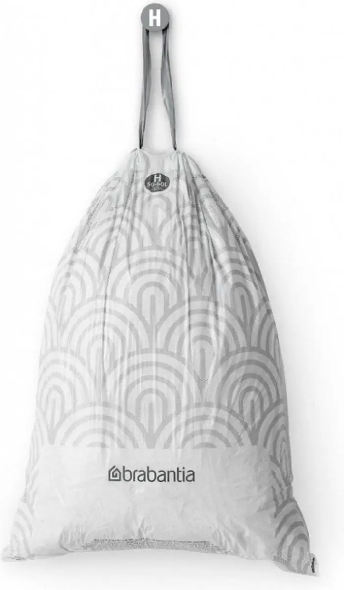 Brabantia Perfectfit Afvalzakken H 50-60L - 20 Stuks - Blauw - afbeelding 2 van 2