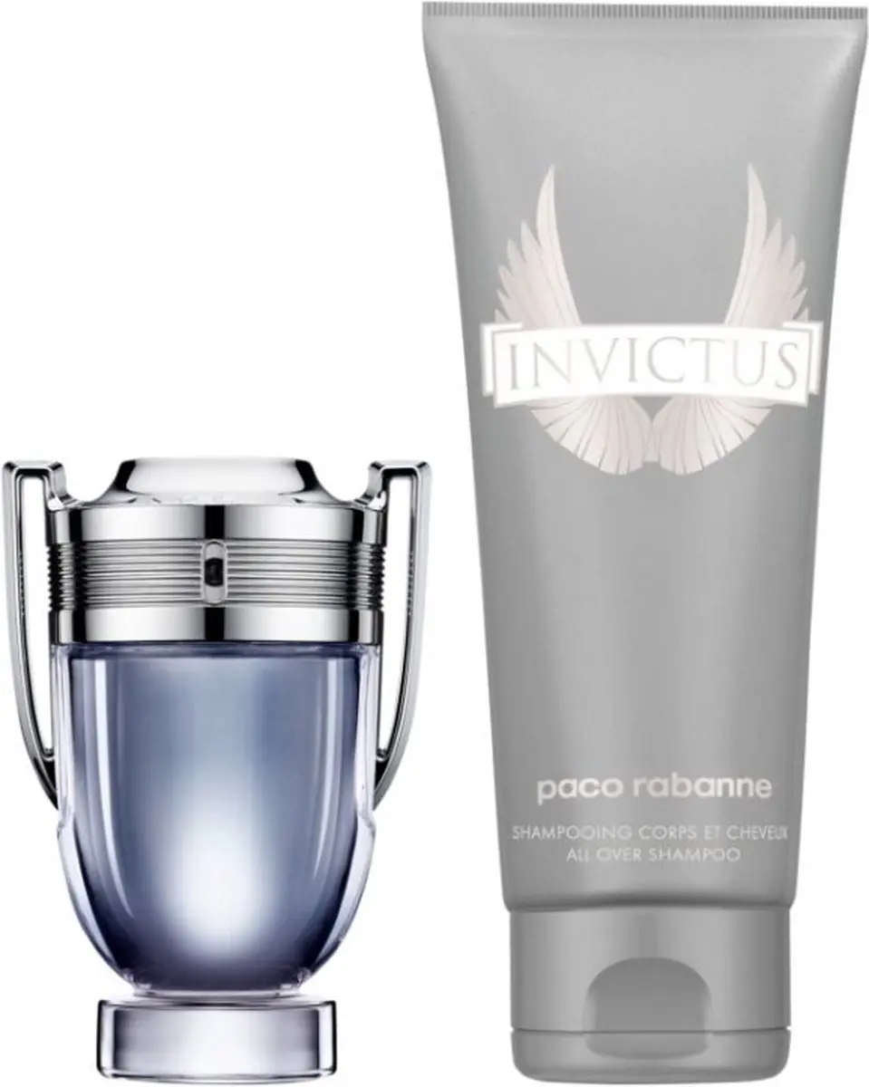 Paco Rabanne Invictus Geschenkset - Eau de Toilette 50ml + Douchegel 100ml
