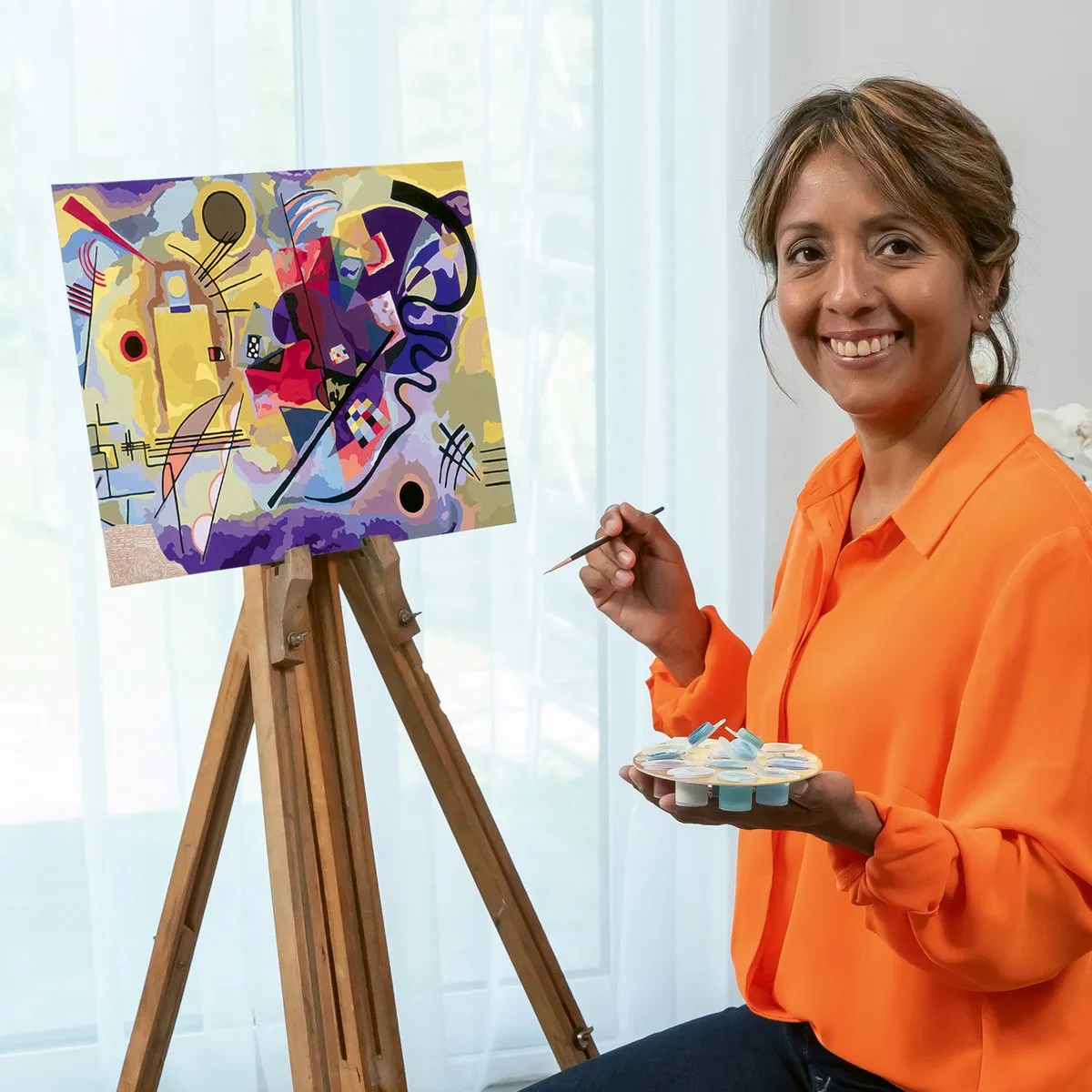 Ravensburger Kandinsky Schilderen op Nummer - Meerkleurig
