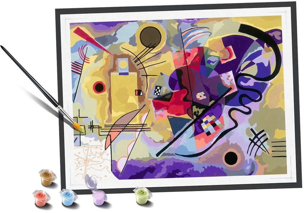 Ravensburger Kandinsky Schilderen op Nummer - Meerkleurig