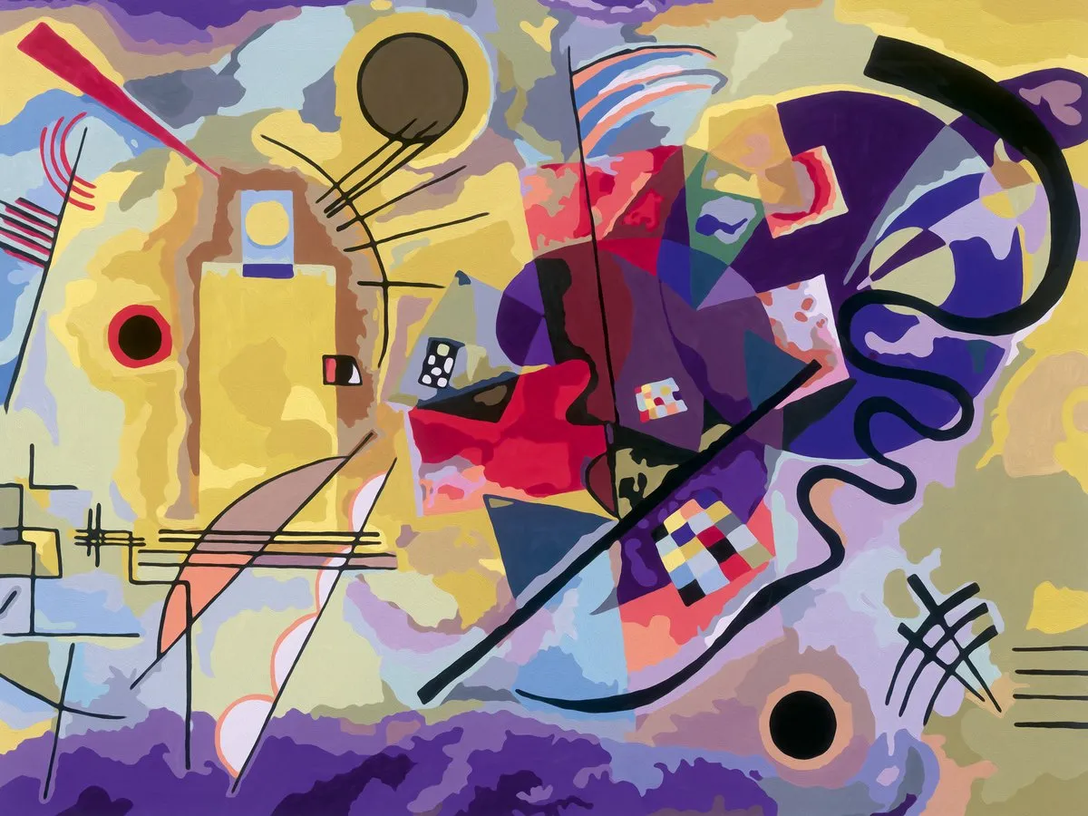Ravensburger Kandinsky Schilderen op Nummer - Meerkleurig