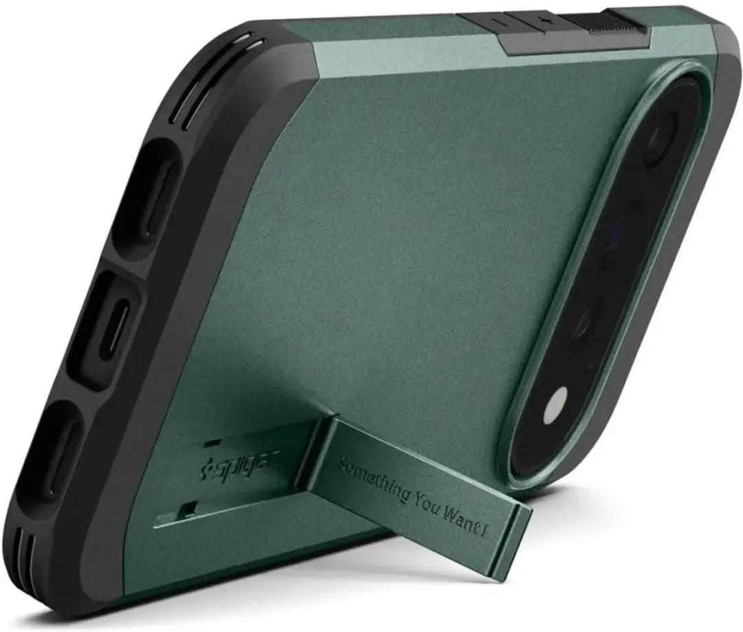 Spigen Tough Armor ACS11859 Hoesje - Google Pixel 11 Pro - Groen