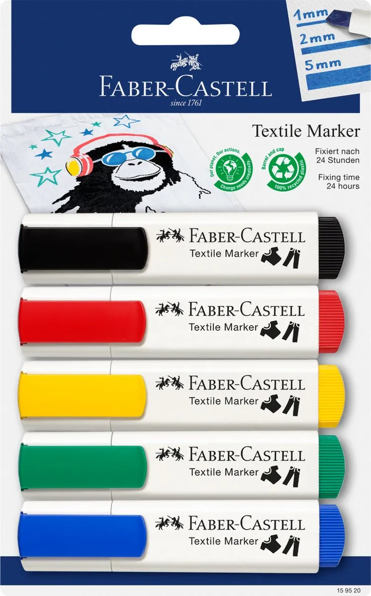 Faber-Castell Textielmarker Set FC-159520