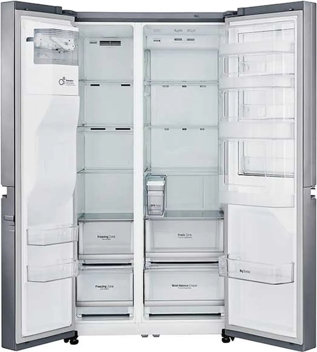 LG GSJ761PZUZ Koelkast - 625L - 4 Plateaus