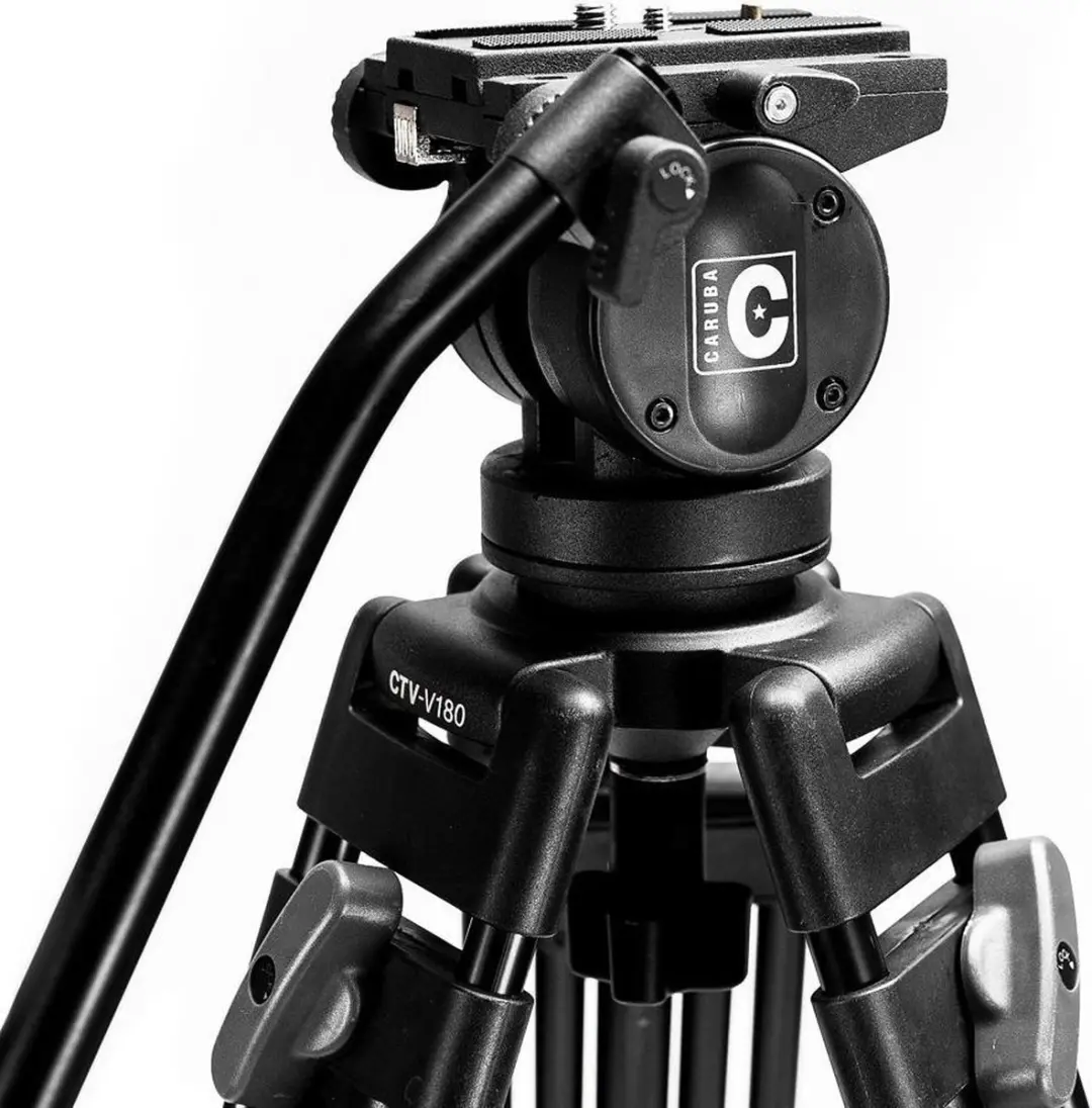 Caruba Videostar 180 Pro Videostatief D132622 - Zwart