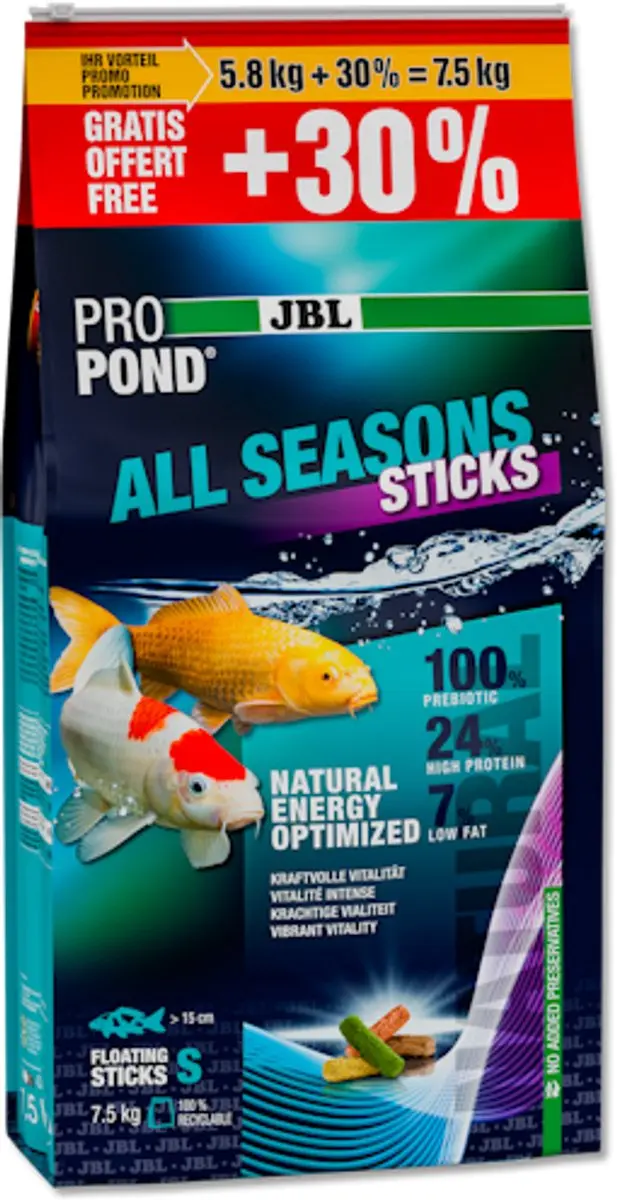 JBL ProPond All Seasons Sticks 7,5kg