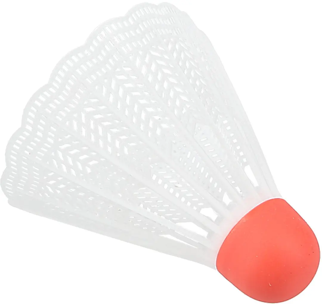 Nils Nylon Shuttles - Wit - 3 Stuks