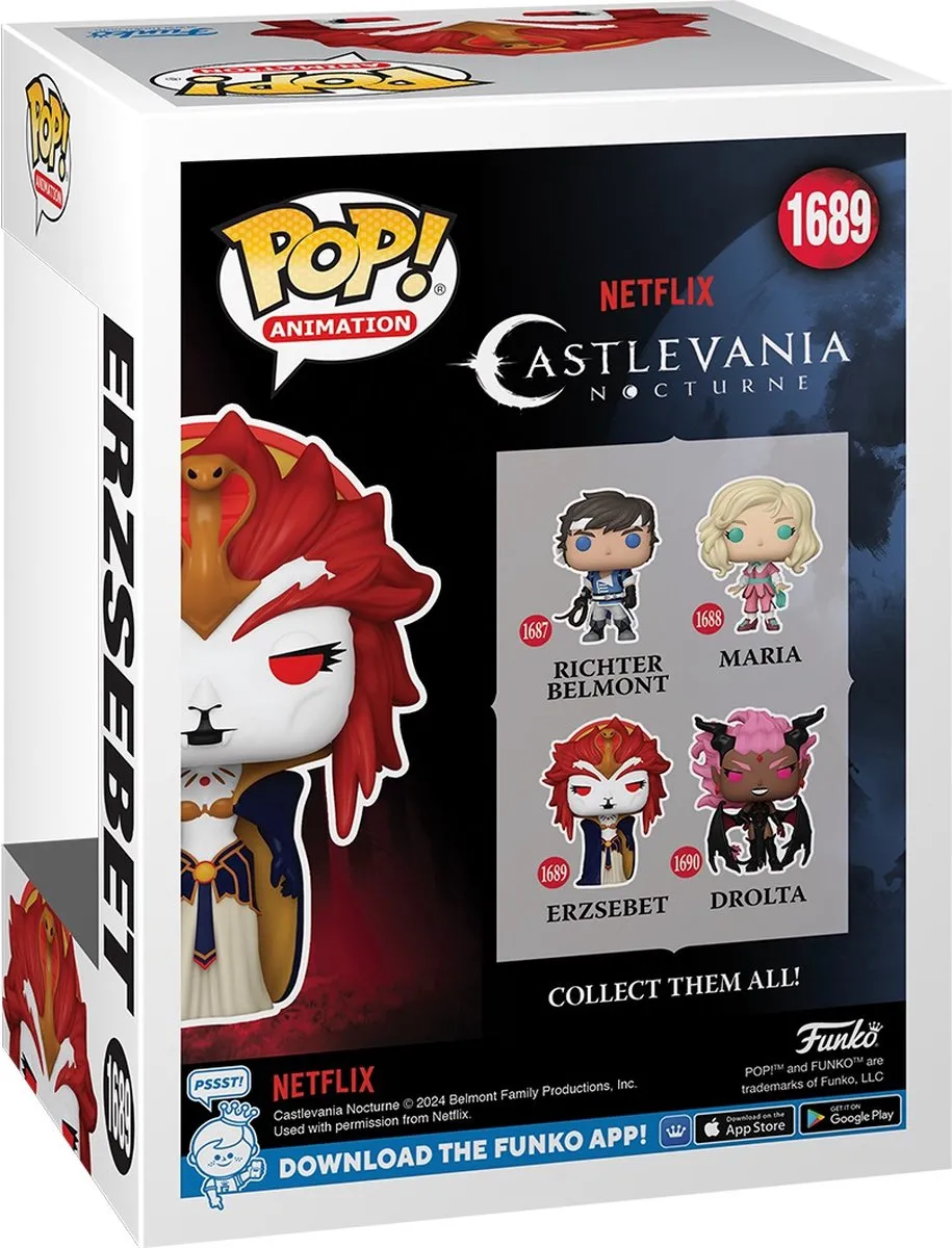 Funko Pop! Castlevania Nocturne Erzsebet 1689 - 80271