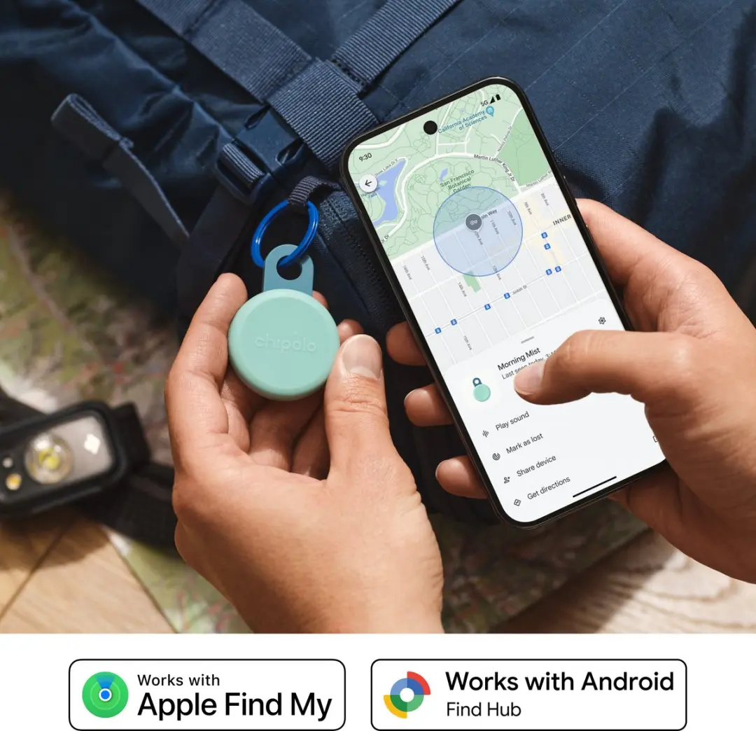Chipolo LOOP Bluetooth Tracker - Morning Mist