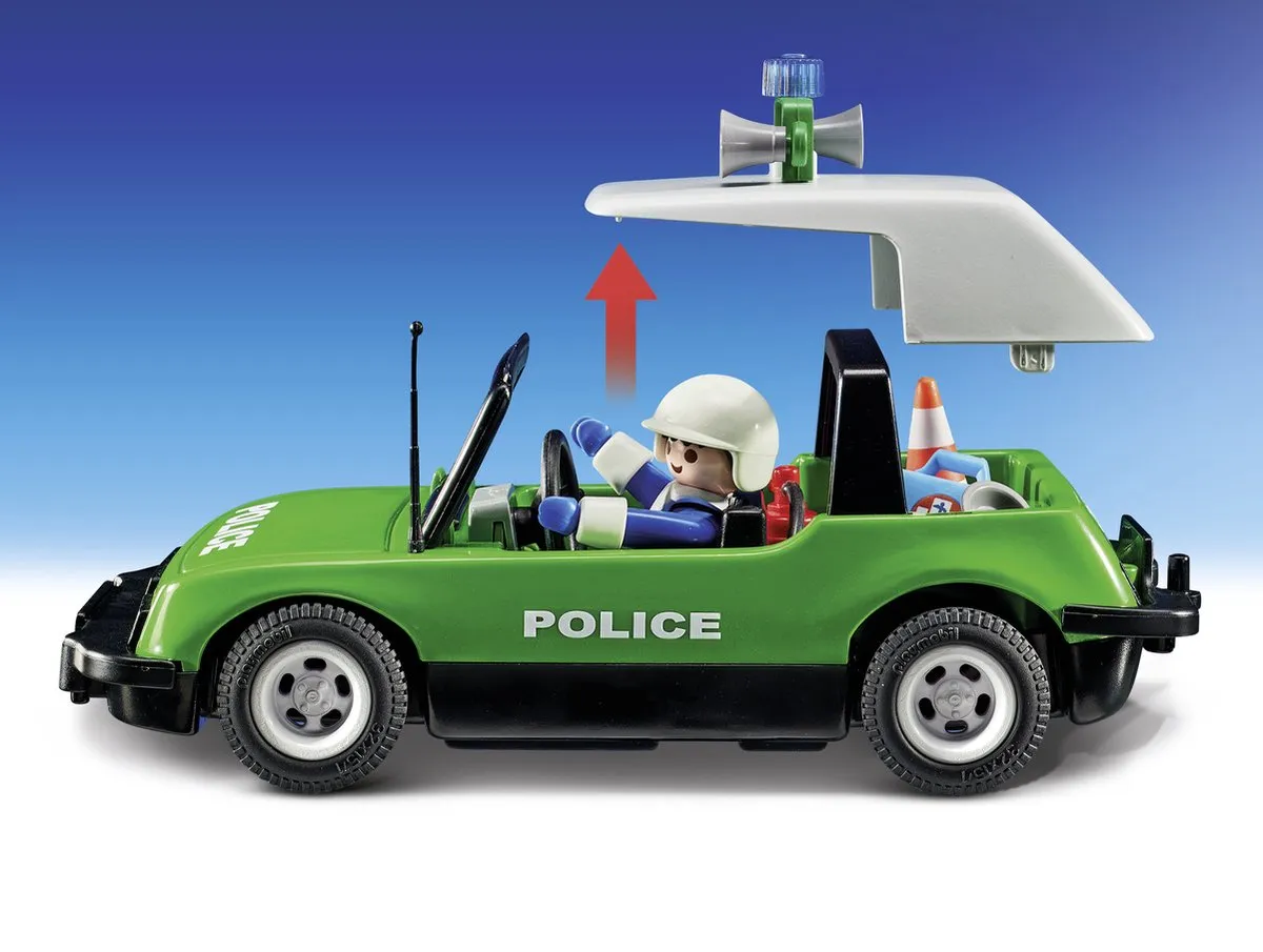 Playmobil Klassieke Politieauto 71591 - Multicolor