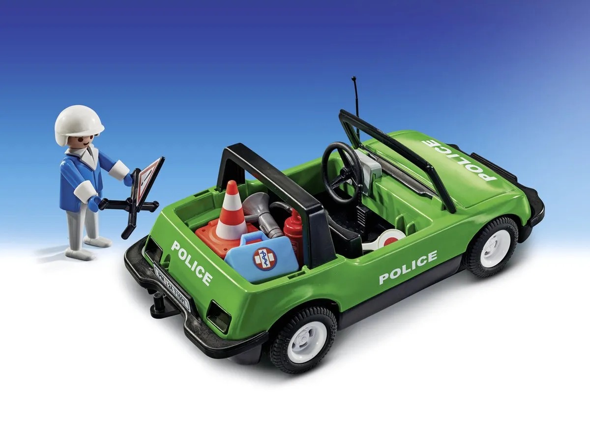 Playmobil Klassieke Politieauto 71591 - Multicolor
