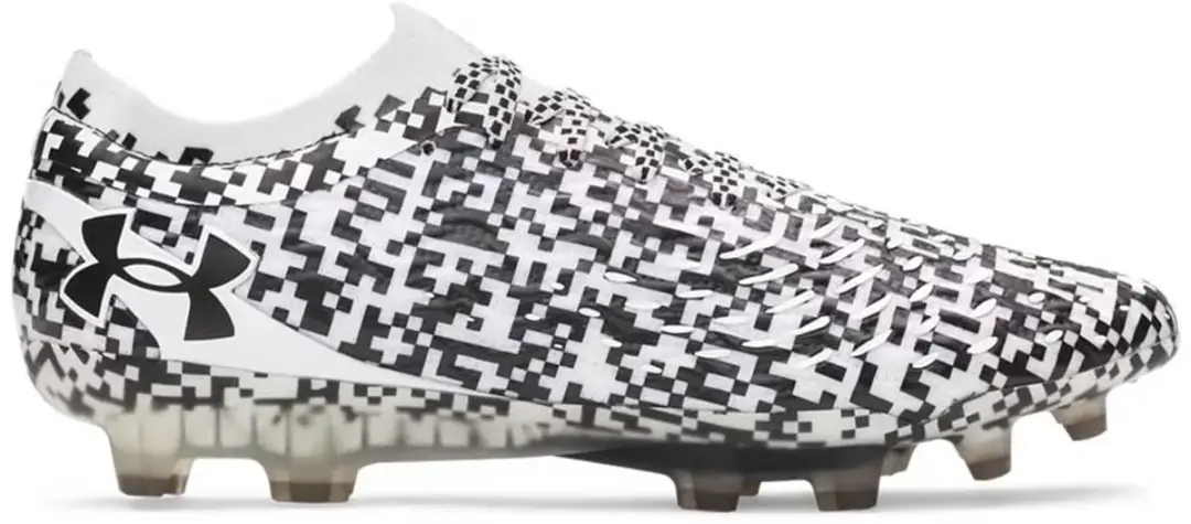 Under Armour Magnetico Elite 5 FG Voetbalschoenen 44.5 - Wit/Zwart - afbeelding 6 van 6