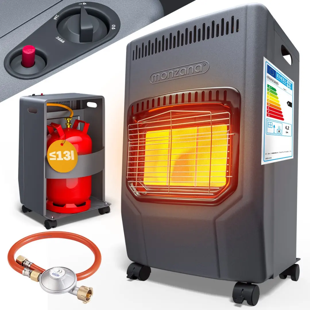 Monzana 109701 Mobiele Gaskachel 4200W