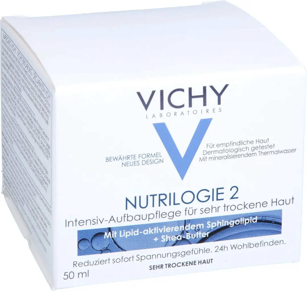 VICHY Nutrilogie 2 Gezichtscrème 50ml - Zeer droge huid
