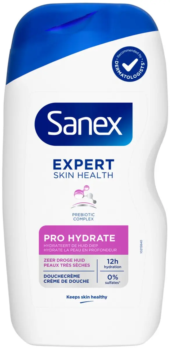 Sanex Douchegel Expert Skin Health Pro Hydrate 400ml - 12 Stuks