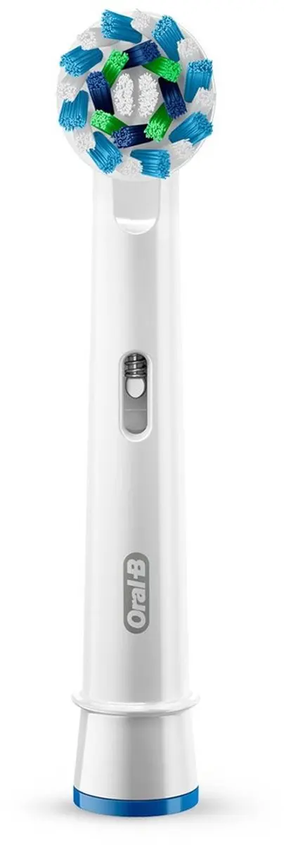 Oral-B Cross Action Opzetborstels 10 Stuks - Wit/Groen