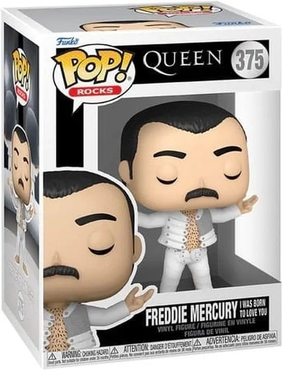 Funko Pop #375 Freddie Mercury Queen - Multi