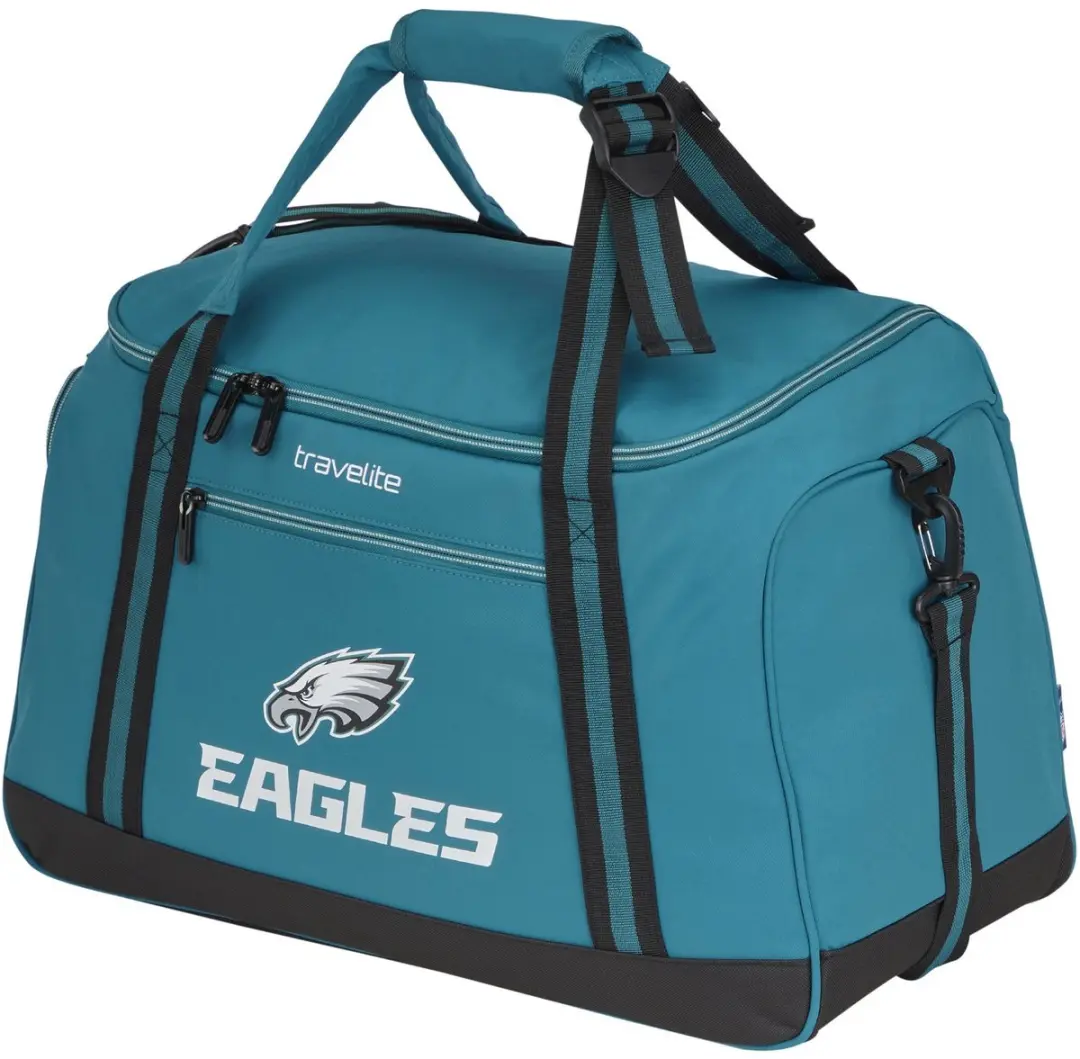 Travelite NFL Sporttas Philadelphia Eagles 49cm - 47L - Turquoise