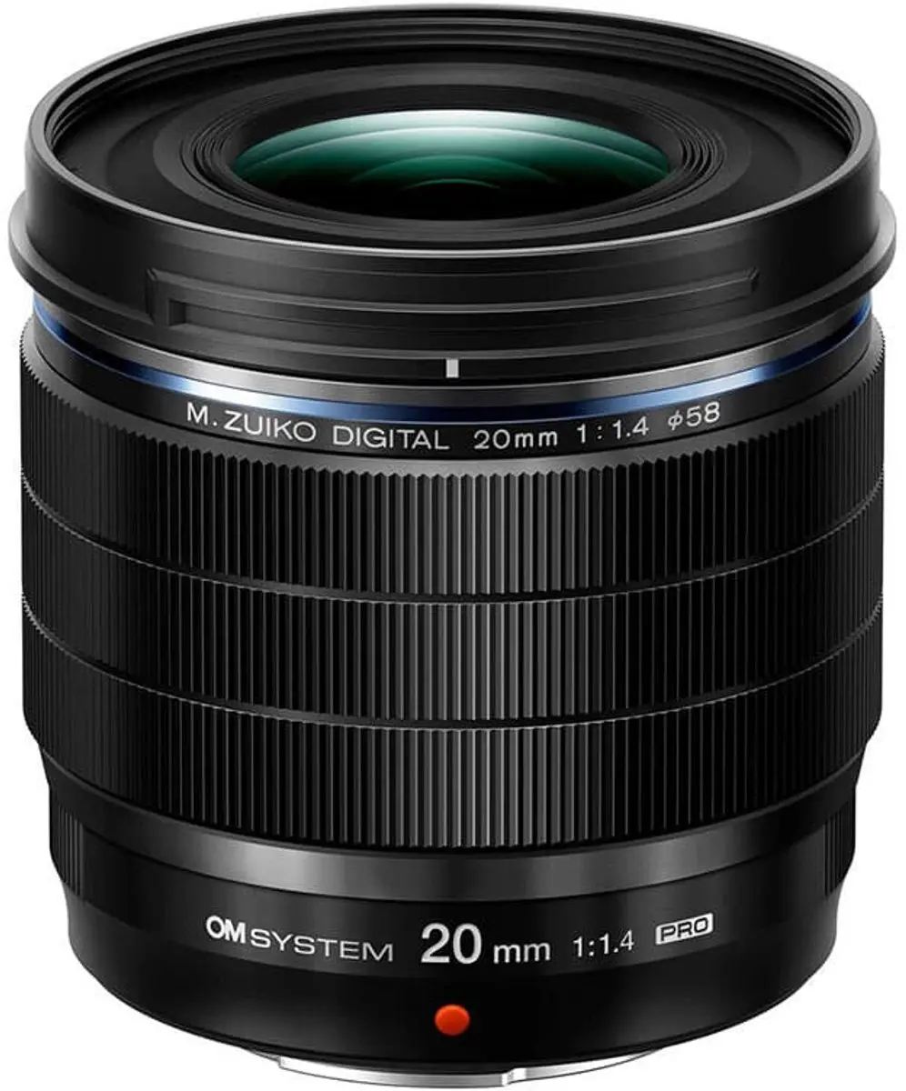 OM System 20mm F1.4 Pro M.Zuiko Objectief