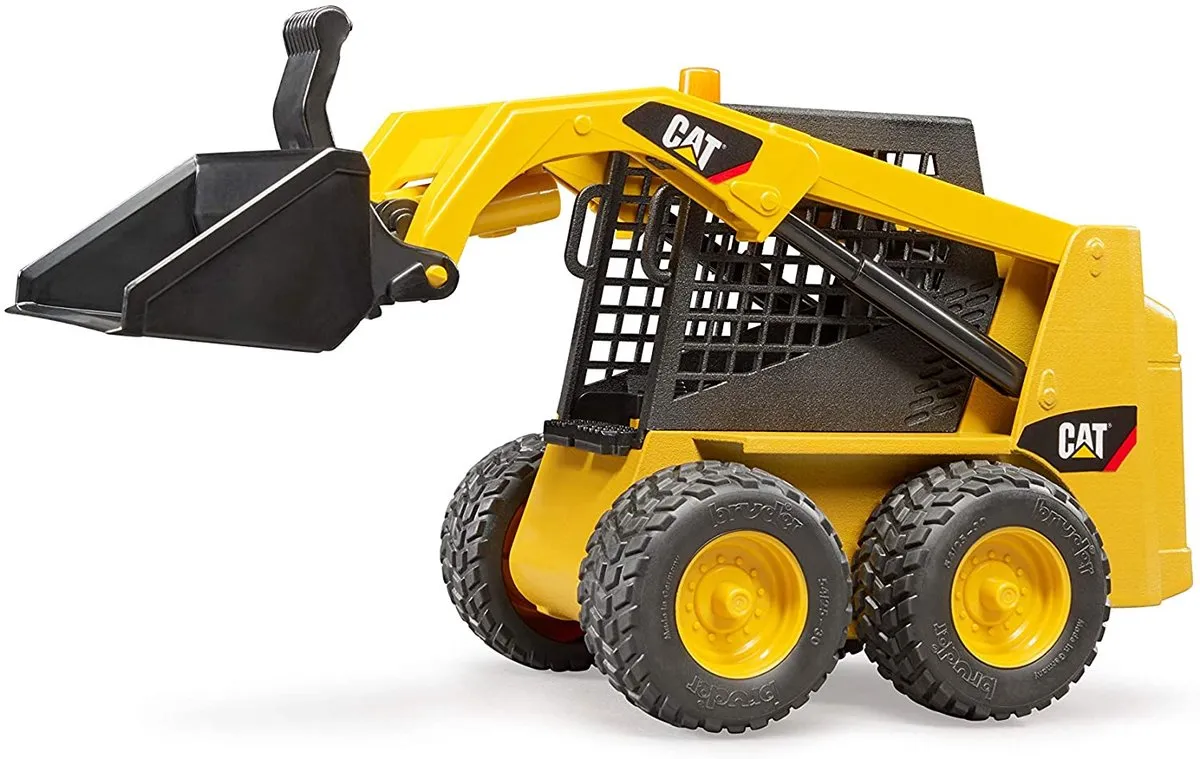 Bruder CAT Skid Steer Loader 02481 - Werkend - Geel