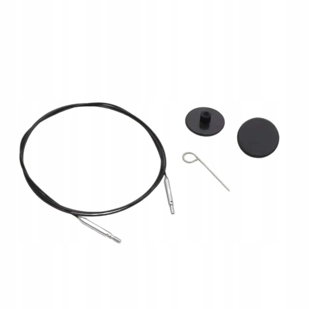 KnitPro Zwarte Naald Kabel 120cm