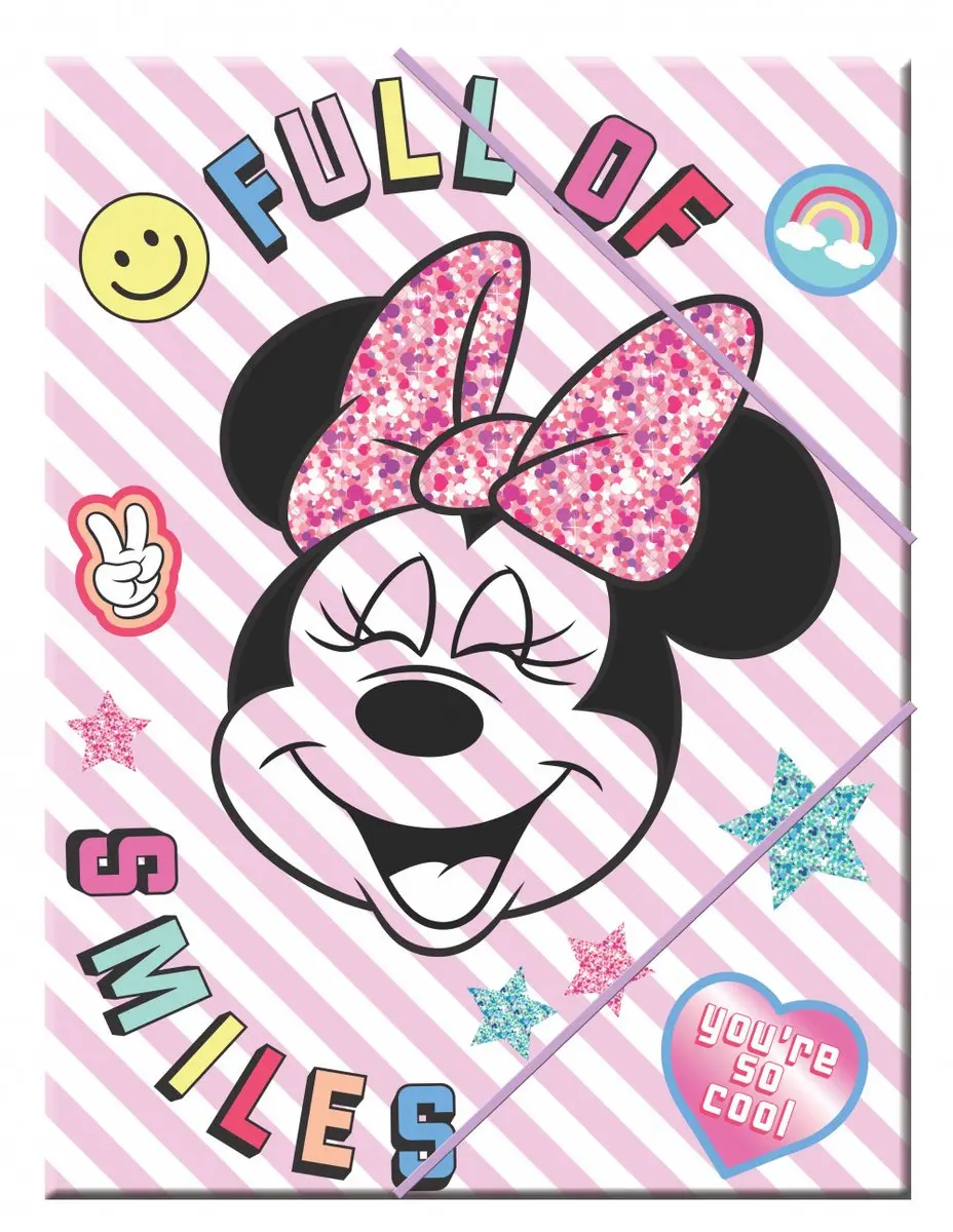 Disney Minnie Smiles A/4 elastische folder
