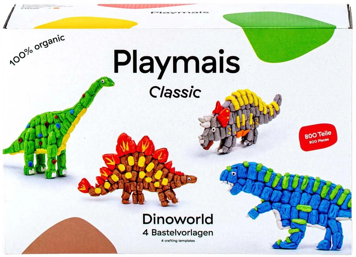 PlayMais Classic Dinoworld - 800 Stukjes