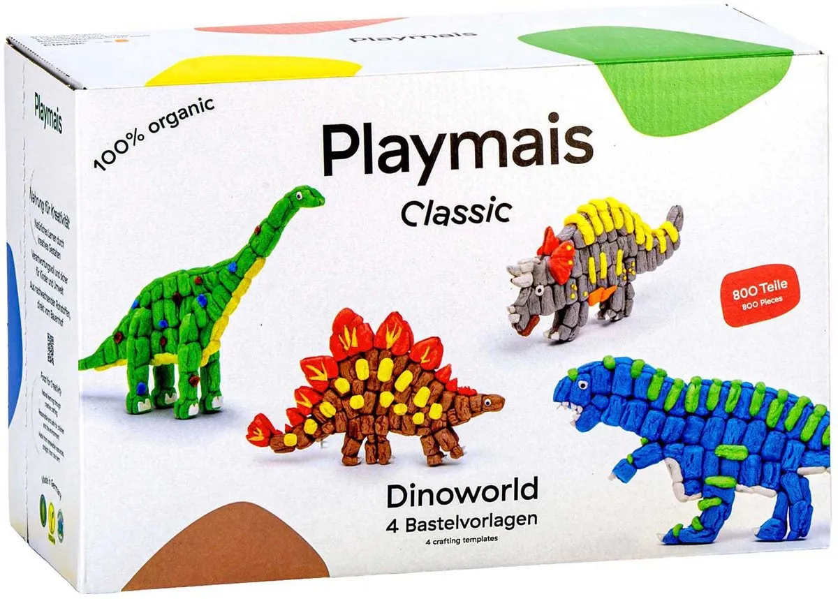 PlayMais Classic Dinoworld - 800 Stukjes