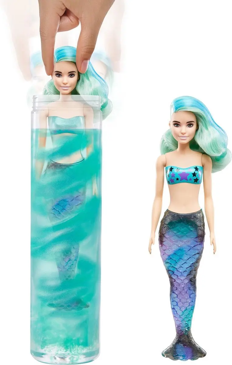 Barbie Colour Reveal Wave 4 Mermaids - Multicolor
