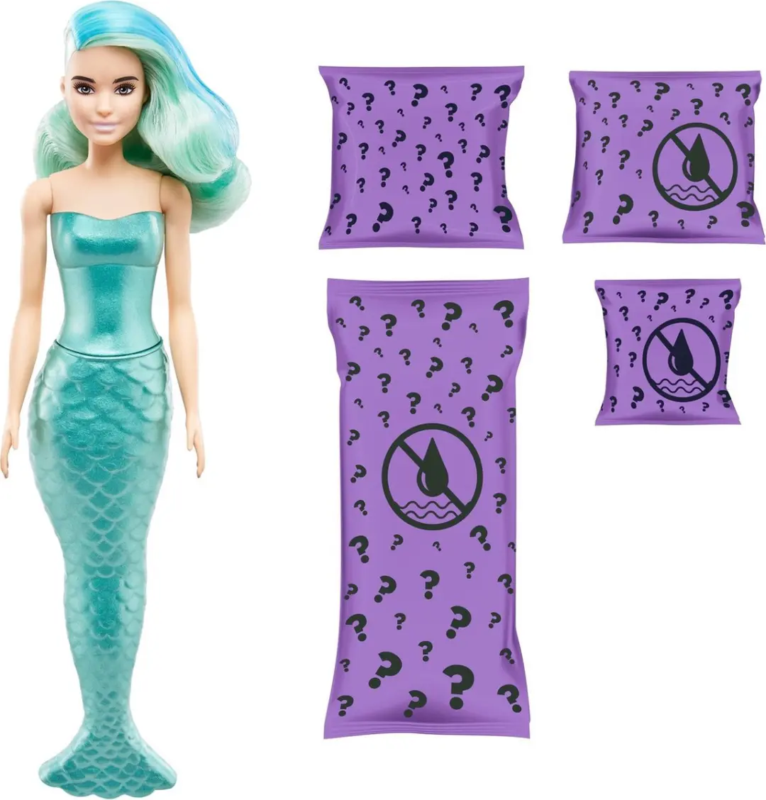 Barbie Colour Reveal Wave 4 Mermaids - Multicolor