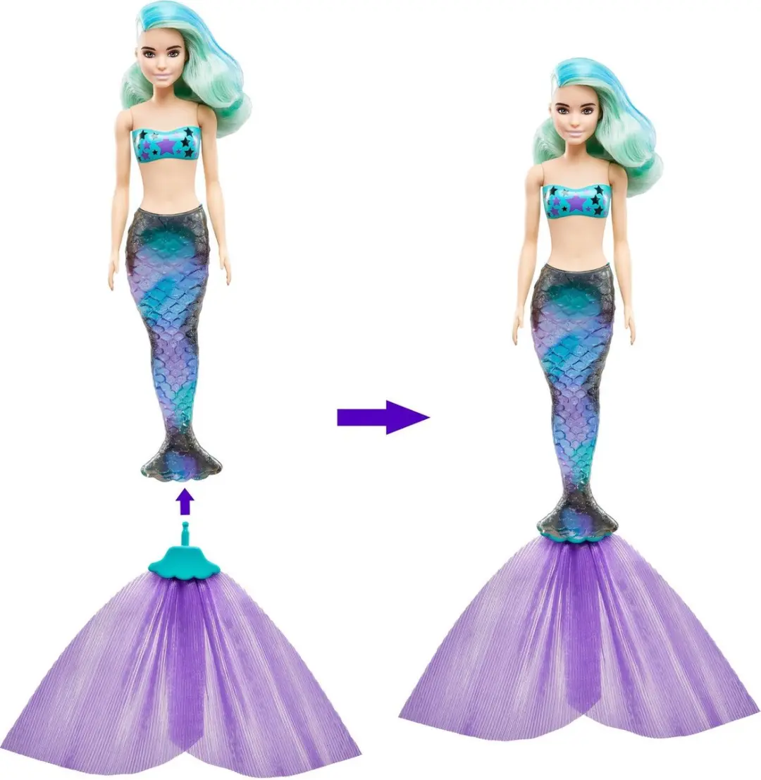Barbie Colour Reveal Wave 4 Mermaids - Multicolor