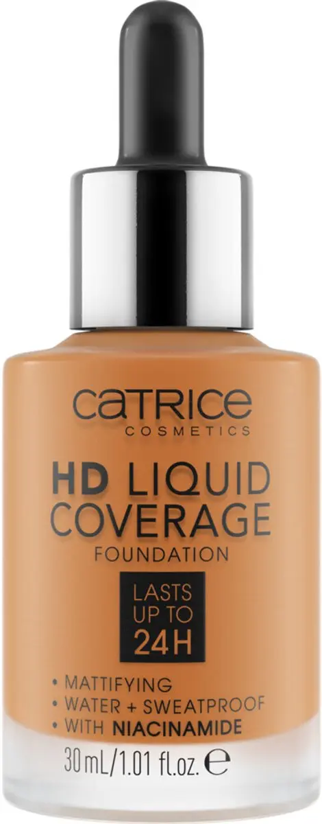 Catrice HD Liquid Coverage Foundation 082 Warm Caramel
