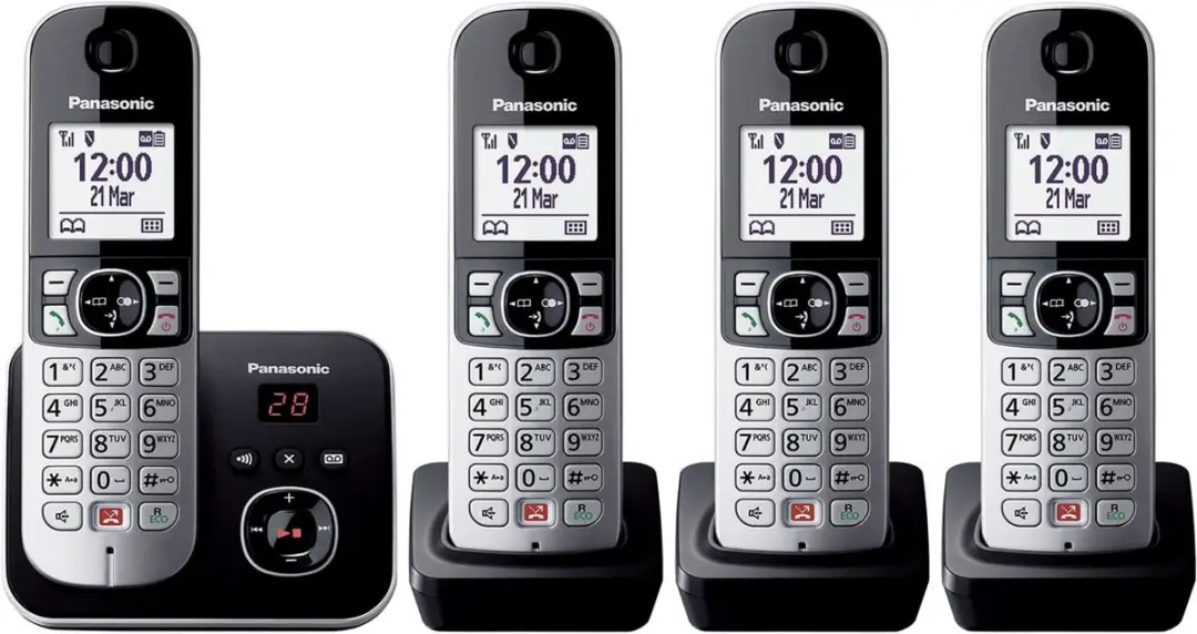 Panasonic KX-TG6864GB Quattro Draadloze DECT Telefoon