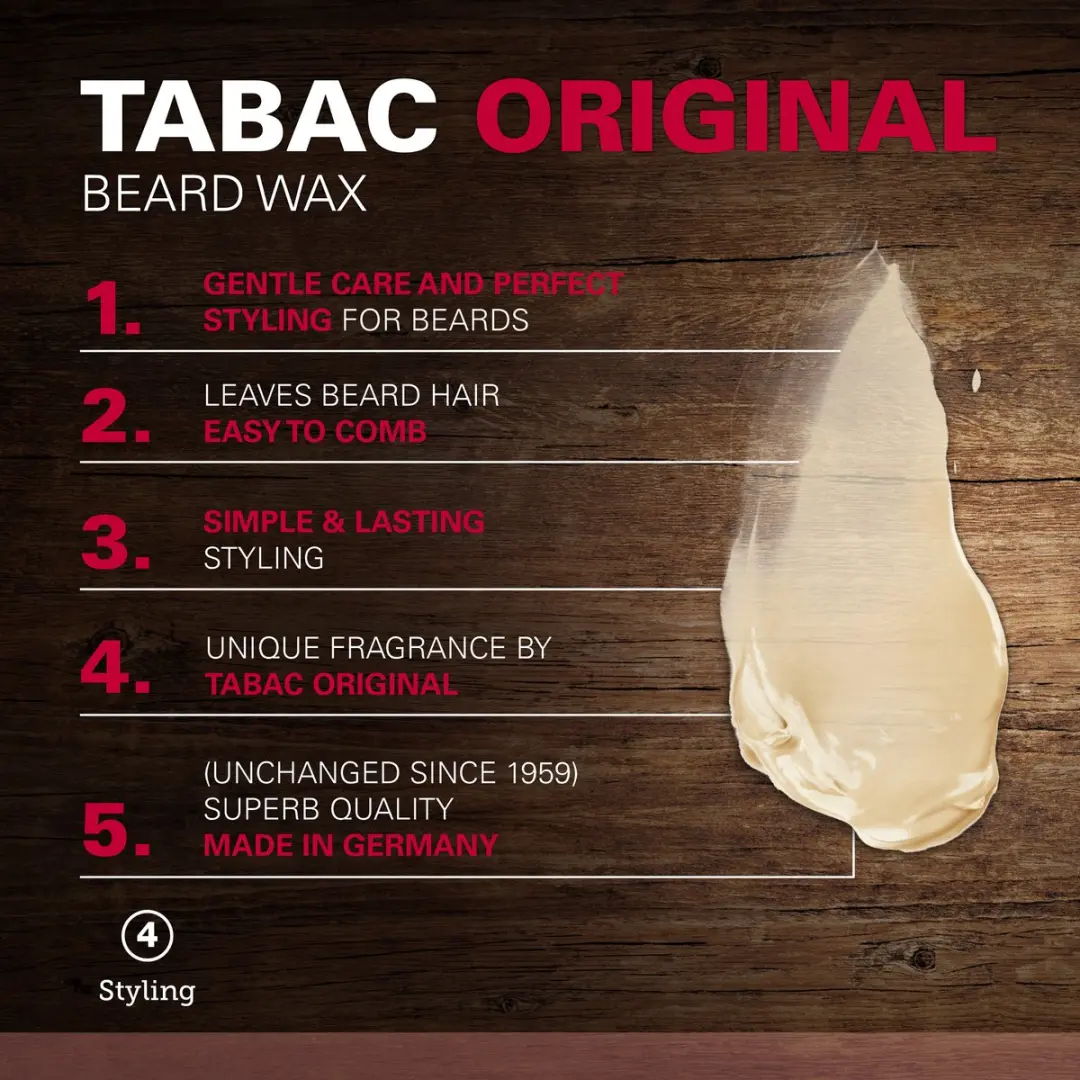 Tabac Original Beard Wax Baardverzorging 40 ml