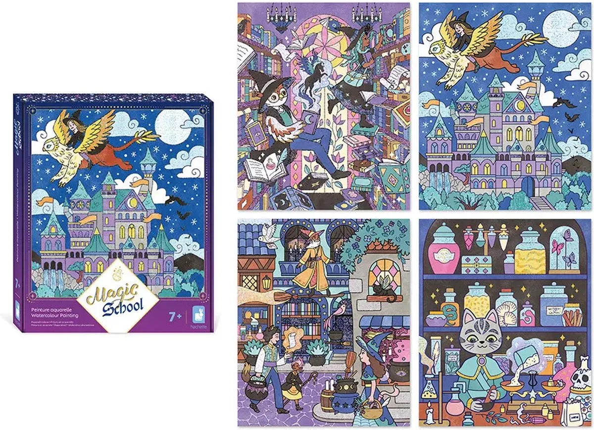 Janod Magic School Aquarel Schilderset