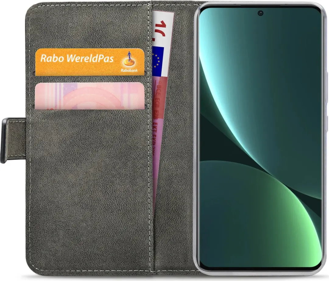 Mobilize Classic Gelly Wallet Bookcase Xiaomi 13 Pro - Zwart - afbeelding 6 van 6