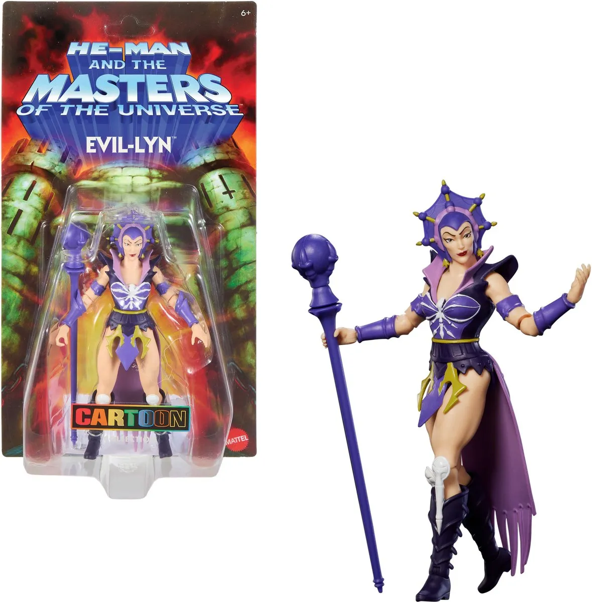 Mattel Masters of the Universe Origins Evil-Lyn Action Figuur 14cm