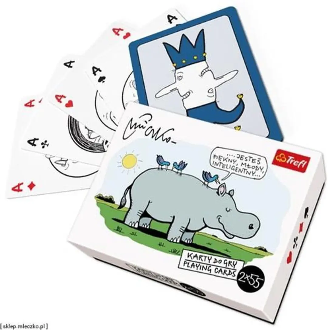 Trefl Mleczko Speelkaarten 110 Stuks