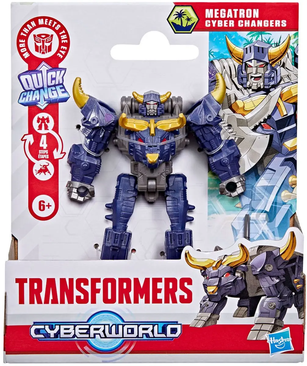 Hasbro Transformers Cyberworld Megatron Cyber Changers Robot