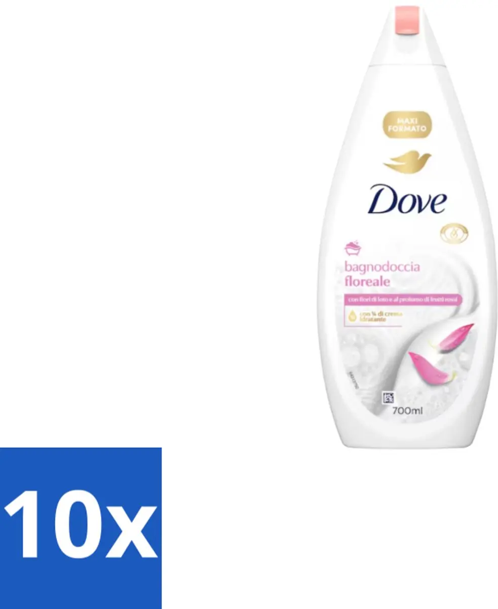 Dove Badcrème Soothing Almond Oil & Hibiscus 720ml